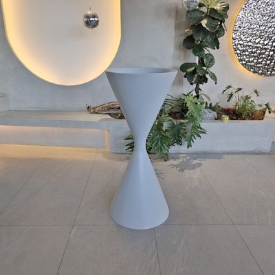 شراء مركز تسوق ريشة ألياف الزجاج زرع الزهور الاصطناعية للديكور الداخلي الخارجي online manufacture