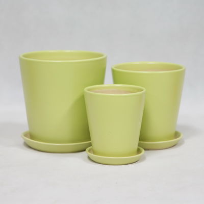 شراء الحديقة اللامعة السيراميكية الحامل للنباتات للديكور الداخلي online manufacture