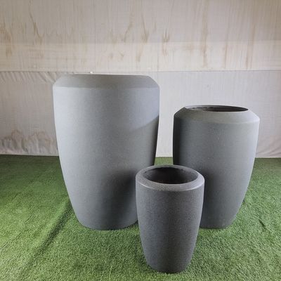شراء عصرية الداخلية الخارجية حفرة الألياف الاسمنتية الدائرية للبيت حديقة نباتات الزهور online manufacture