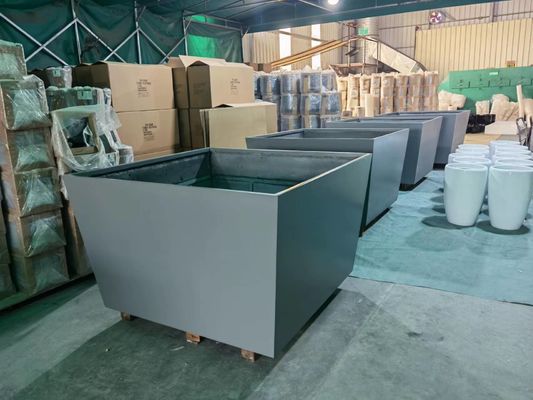 شراء أواني زهور الألياف الزجاجية المخصصة online manufacture