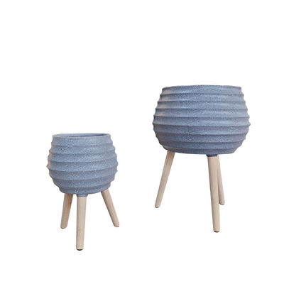 شراء 7-8 Year Life Time Fiber Clay Indoor Planter تصميم مخصص ونمط حديث online manufacture