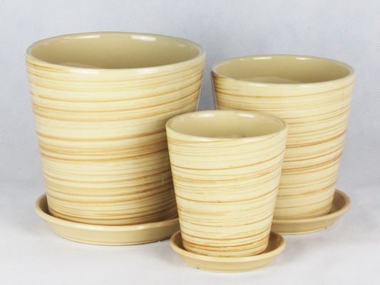 شراء حاويات السيراميك المصنوعة يدويًا من كمية واحدة online manufacture