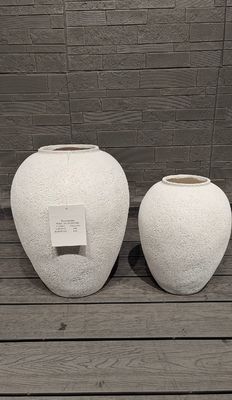 شراء ثقوب تصريف في وعاء أسمنت الألياف المستديرة لعشاق النباتات online manufacture