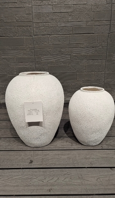 شراء Drainage Holes in Round Fiber Cement Pot A Must-Have for Plant Lovers online manufacture