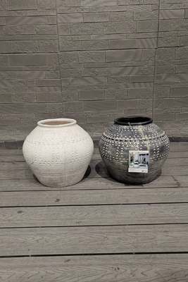 شراء Round Reinforced Clay Planter Durable and Functional for Your Garden Needs online manufacture