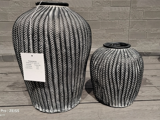 شراء 5-6 Years Outdoor Life Time Fiber Clay Planter for Customed Modern Style Requirements online manufacture