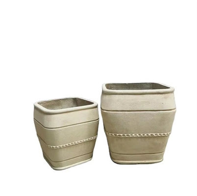 تحديث المساحة الخارجية المزارع الزهرية GRC في أساليب القديمة L38 * W38 * H38CM