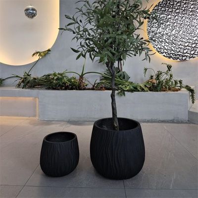 زراعة الألياف الطينية D370 * H330mm 7-8 سنوات مدة الحياة الداخلية لفرن الفحم