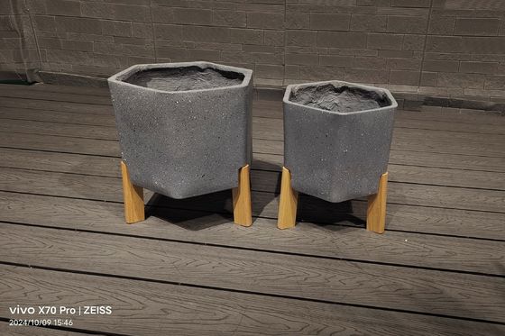مزرعة صناعية من الألياف الطينية مع 7-8 سنوات من عمر الداخلي وتصميم الرومبوس
