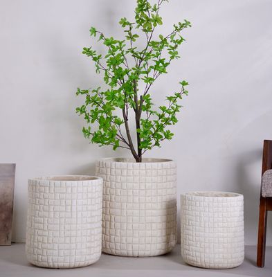 أوعية أزهار الطين الشمالية القابلة للتخصيص للحدائق ديكور مركز التسوق